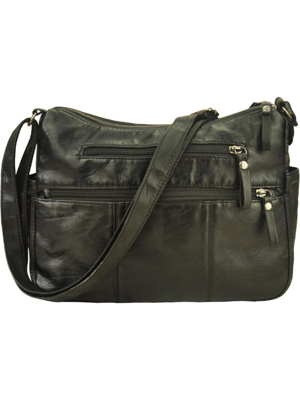 Soft PU Leather Crossbody Bag for Women | Lightweight Shoulder Purse & Handbag